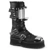 Demonia GRAVEDIGGER-250 Black Vegan Leather Mid-Calf Boot New Arrivals 1 Demonia GRAVEDIGGER-250 Black Vegan Leather Mid-Calf Boot New Arrivals
