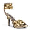 Funtasma GYPSY-03 Gold Pu Shoes