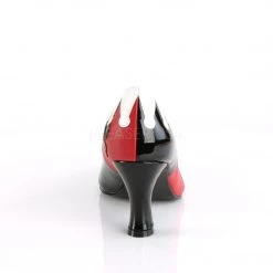 Funtasma HARLEY-42 Black Patent-Red-White Pu Shoes 11 Funtasma HARLEY-42 Black Patent-Red-White Pu Shoes