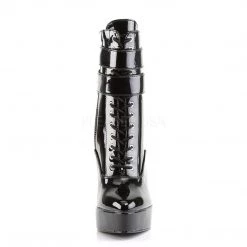 Devious INDULGE-1026 Black Patent Boots