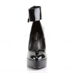 Devious Shoes INDULGE-534 Black Patent