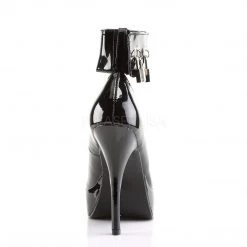 Devious Shoes INDULGE-534 Black Patent