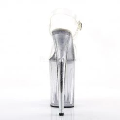 Pleaser Shoes INFINITY-908 Clear Platform Sandal 11 Pleaser Shoes INFINITY-908 Clear Platform Sandal