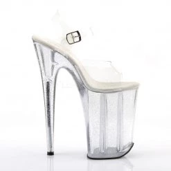 Pleaser Shoes INFINITY-908 Clear Platform Sandal 12 Pleaser Shoes INFINITY-908 Clear Platform Sandal