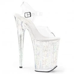 Pleaser Shoes INFINITY-908 Clear Platform Sandal 13 Pleaser Shoes INFINITY-908 Clear Platform Sandal