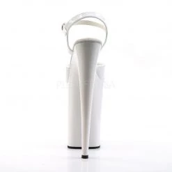 Pleaser INFINITY-909 White Platform Sandal