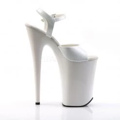 Pleaser INFINITY-909 White Platform Sandal