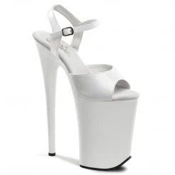 Pleaser INFINITY-909 White Platform Sandal