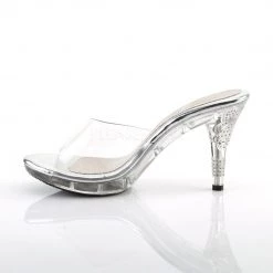 Fabulicious Shoes IRIS-401 Clear/Clear 10 Fabulicious Shoes IRIS-401 Clear/Clear