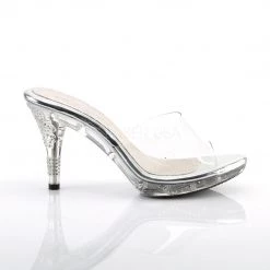 Fabulicious Shoes IRIS-401 Clear/Clear 12 Fabulicious Shoes IRIS-401 Clear/Clear