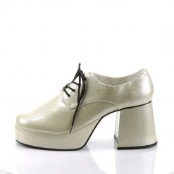 Funtasma Shoes JAZZ-02G Pearlized Silver Glitter 13 Funtasma Shoes JAZZ-02G Pearlized Silver Glitter