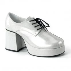 Funtasma Shoes JAZZ-02G Pearlized Silver Glitter 17 Funtasma Shoes JAZZ-02G Pearlized Silver Glitter