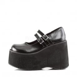 Demonia KERA-08 Black Vegan Leather Mary Janes 10 Demonia KERA-08 Black Vegan Leather Mary Janes