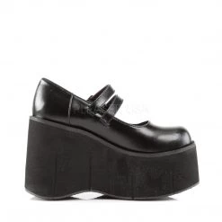 Demonia KERA-08 Black Vegan Leather Mary Janes 12 Demonia KERA-08 Black Vegan Leather Mary Janes