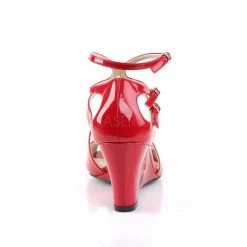 Pleaser Pink Label KIMBERLY-04 Red Patent Shoes 11 Pleaser Pink Label KIMBERLY-04 Red Patent Shoes