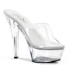 Pleaser New Arrivals KISS-201 Clear Platform Sandal 2 Pleaser New Arrivals KISS-201 Clear Platform Sandal