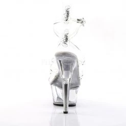 Pleaser KISS-206 Clear Platform Sandal Shoes