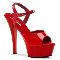 Pleaser KISS-209 Red Patent Platform Sandal New Arrivals