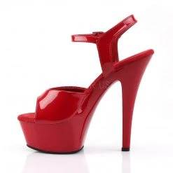 Pleaser KISS-209 Red Patent Platform Sandal New Arrivals 10 Pleaser KISS-209 Red Patent Platform Sandal New Arrivals