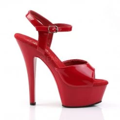 Pleaser KISS-209 Red Patent Platform Sandal New Arrivals 12 Pleaser KISS-209 Red Patent Platform Sandal New Arrivals