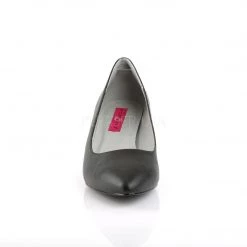 Pleaser Pink Label KITTEN-01 Black Faux Leather Shoes 9 Pleaser Pink Label KITTEN-01 Black Faux Leather Shoes