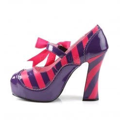 Funtasma Shoes KITTY-32 Purple-Hot Pink Patent 10 Funtasma Shoes KITTY-32 Purple-Hot Pink Patent