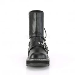Demonia LILITH-210 Black Vegan Leather Ankle Boot