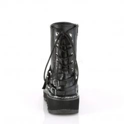 Demonia LILITH-210 Black Vegan Leather Ankle Boot