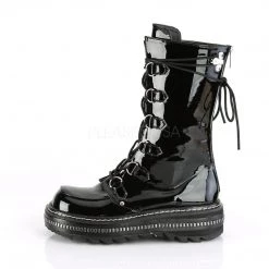 Demonia LILITH-270 Black Patent Mid-Calf Boot Boots