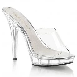 Fabulicious LIP-101 Clear/Clear Shoes