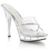 Fabulicious Shoes LIP-101R Clear