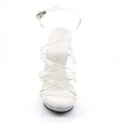 Fabulicious LIP-106 Clear Shoes