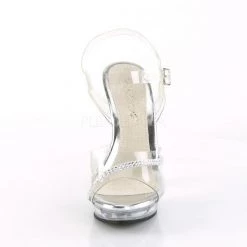 Fabulicious LIP-108R Clear Shoes