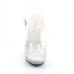 Fabulicious Shoes LIP-108RS Clear