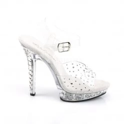 Fabulicious Shoes LIP-108RS Clear