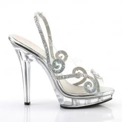 Fabulicious LIP-149 Clear Shoes