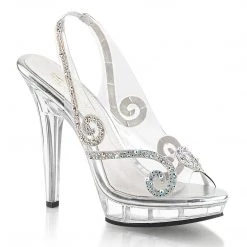 Fabulicious LIP-149 Clear Shoes