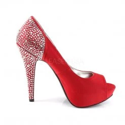 Fabulicious LOLITA-08 Rouge Silk Satin