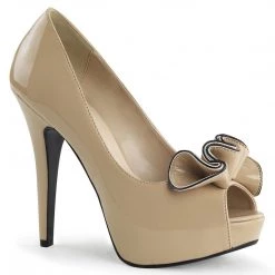Pin Up Couture Shoes LOLITA-10 Cream