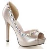 Fabulicious Shoes LUMINA-38 Champagne Patent