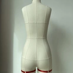 Naughty Thoughts Leg Straps Red