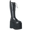 Demonia Boots MEGA-602 Black Pu Knee Boot