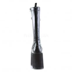 Demonia Boots MEGA-602 Black Pu Knee Boot 11 Demonia Boots MEGA-602 Black Pu Knee Boot