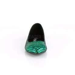 Funtasma MERMAID-21 Green Hologram Pu Shoes