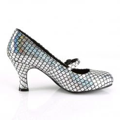 Funtasma MERMAID-70 Silver Hologram Pu Shoes 12 Funtasma MERMAID-70 Silver Hologram Pu Shoes