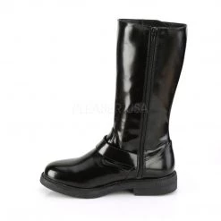 Funtasma Boots OFFICER-201 Black Nappa Pu
