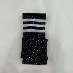 SHOE ME Socks & Stockings Over The Knee Rhinestone Socks