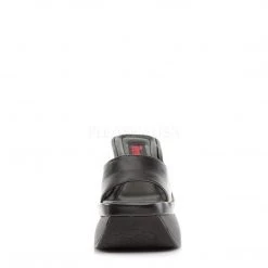 Demonia PACE-01 Black Vegan Leather Sandal Shoes 10 Demonia PACE-01 Black Vegan Leather Sandal Shoes