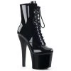 Pleaser RADIANT-1020 Black Patent Ankle Boot Coming Soon (Pre-Order)