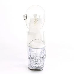 Pleaser RAPTURE-808 Clear Platform Sandal Shoes 12 Pleaser RAPTURE-808 Clear Platform Sandal Shoes
